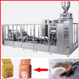 Fully Automatic Brick Type Vaccum Packing Machine , Brick Shape Vacuum Packing Machine,Zengran Packaging
