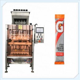small sachets powder multi-line packing machine,Powder Packing Machine，Powder Bag Filling Machine