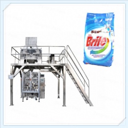 4 head linear weigher detergent washing powder packing machine,Powder Packing Machine，Fine Powder Filling Machine