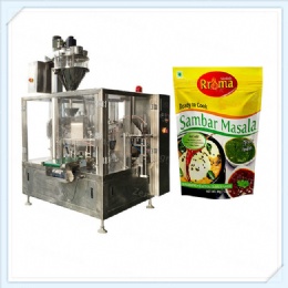 chilli powder bag given packing machine，Prefabricated bag packaging machine，Rotary Packing Machine