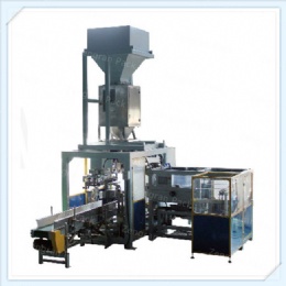 automation bag feeding packaging machine , 25kg Sugar Bagging