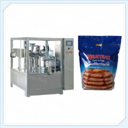 stand-up zipper premade pouch packing machine，Zipper Pouch Sealing Machine，Self-supporting zipper bag packaging machine
