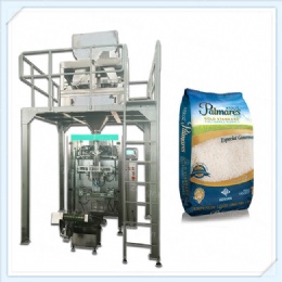 1kg 2kg 5kg refined sugar rice packaging machine with linear weigher for pillow bag or gusset bag,Zengran Packaging