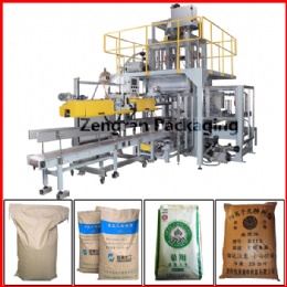 Automatic 10kg to 50kg powder packaging machine for PE PP Kraft Paper bag , Automatic Bagging Machine,Anhui Zengran Packaging Technology Co., Ltd